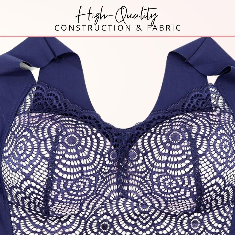 Magic Wire Free Lace Bras Thin Cup Plus Size - Magic Bra