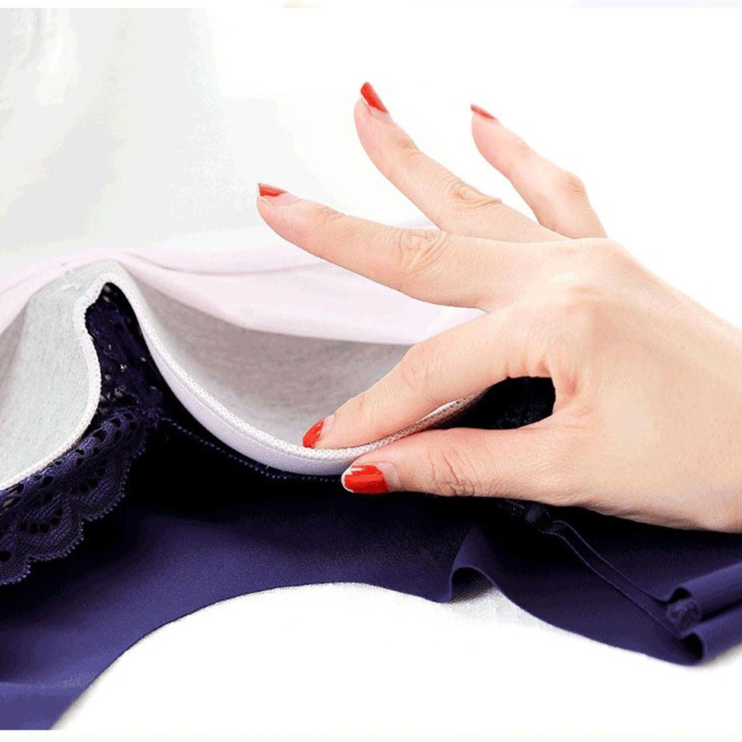 Magic Wire Free Lace Bras Thin Cup Plus Size - Magic Bra